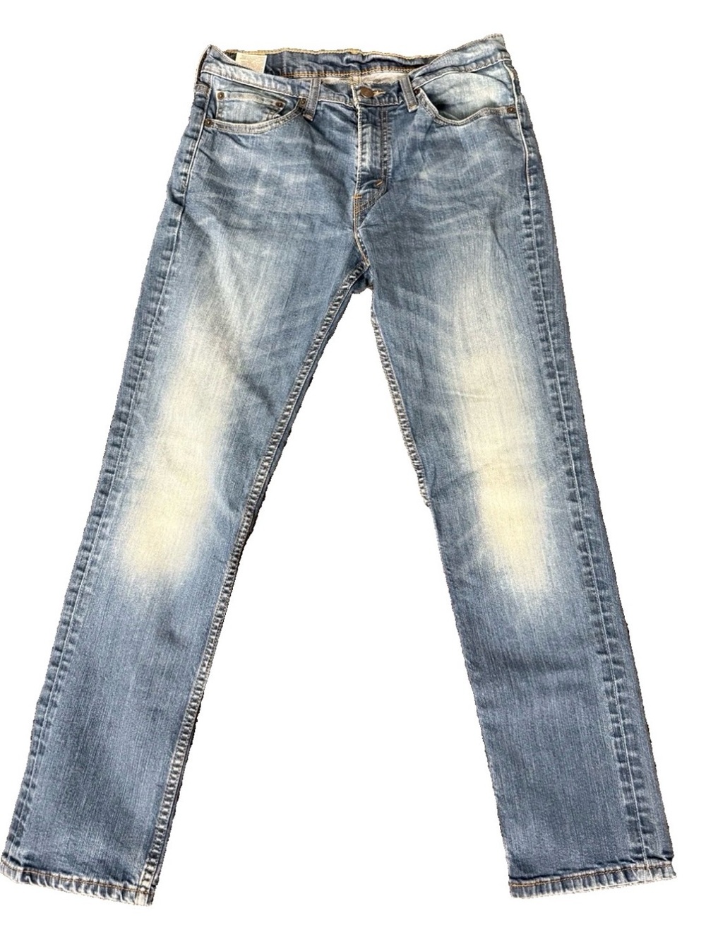 Levi's 33x32 Men's 511 Denim Slim Fit Straight Jeans - Blue EUC